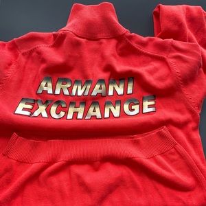 Y2K Vintage Armani Exchange Zip up